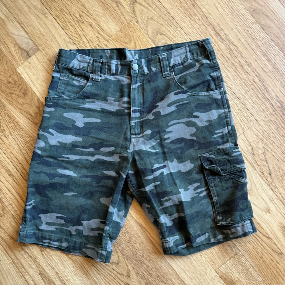 Work King Camouflage Cargo Shorts - Men's Size 34